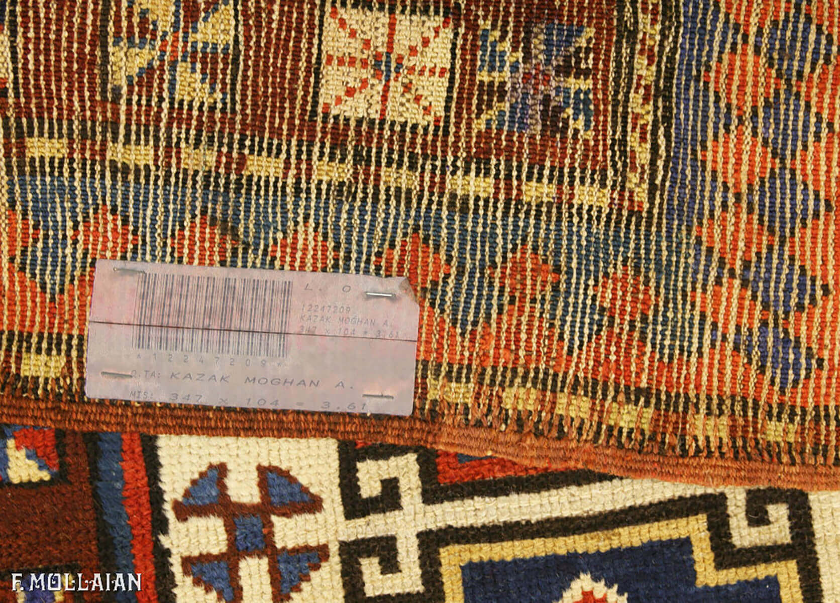 Teppich Spur Kaukasischer Antiker Kazak Moghan n°:12247209